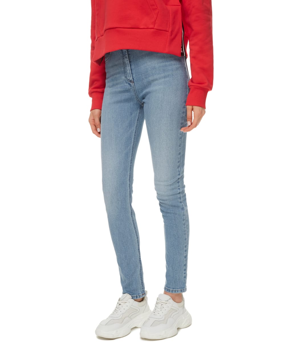 Джинсы Balmain VF0MF000D114, голубой цвет • Купить в интернет-магазине Kameron