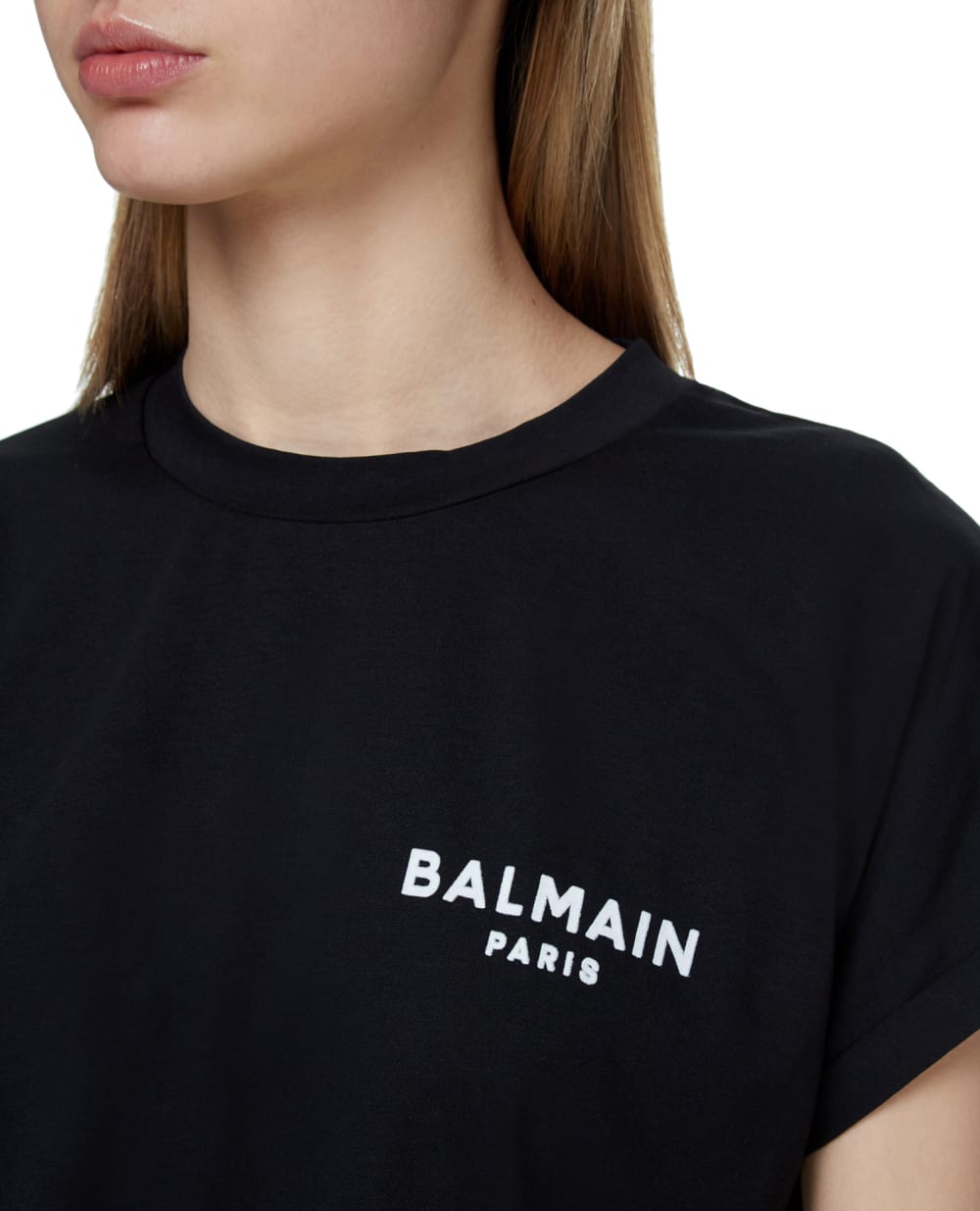 Футболка Balmain VF11370B013, черный цвет • Купить в интернет-магазине Kameron