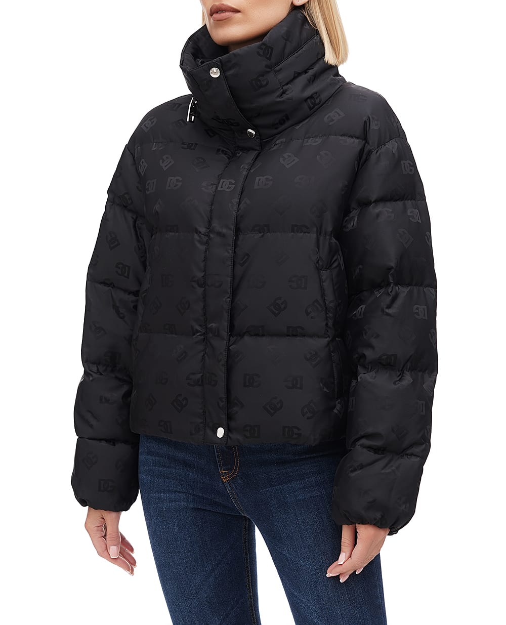 Пуховик Dolce&Gabbana F9R10T-FJSCW, черный цвет • Купить в интернет-магазине Kameron