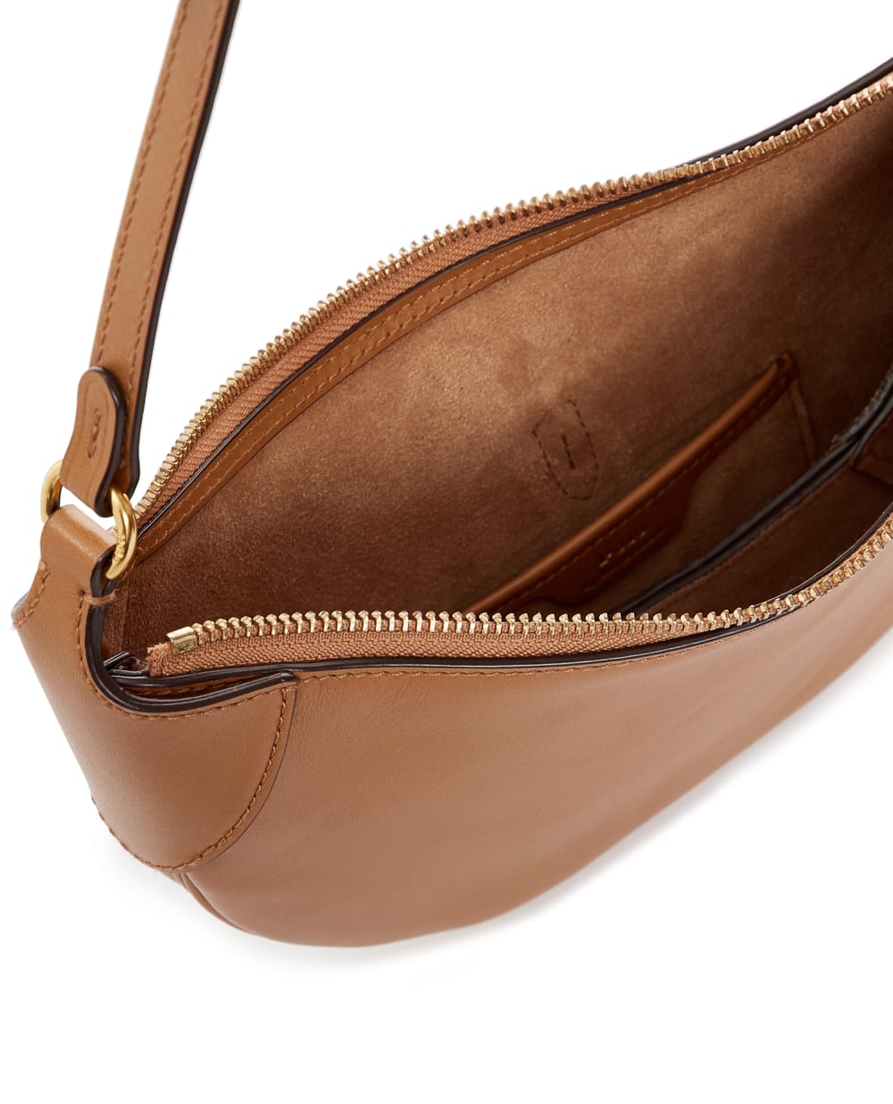 Кожаная сумка Polo ID Shoulder Bag Mini Polo Ralph Lauren 428871248003, бежевый цвет • Купить в интернет-магазине Kameron