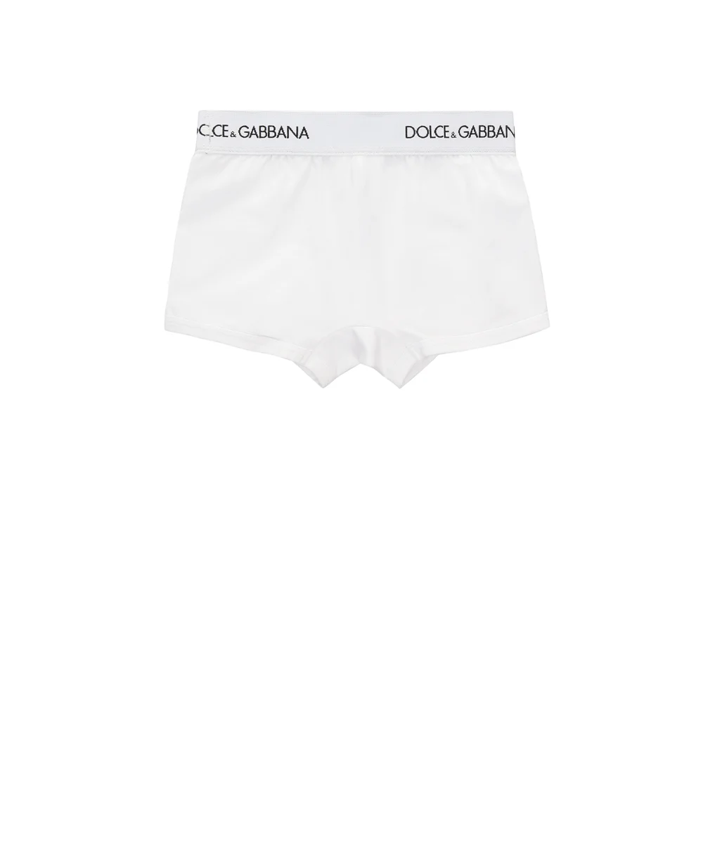 Детские боксеры (2 шт) Dolce&Gabbana Kids L4J701-G7OCT, белый цвет • Купить в интернет-магазине Kameron