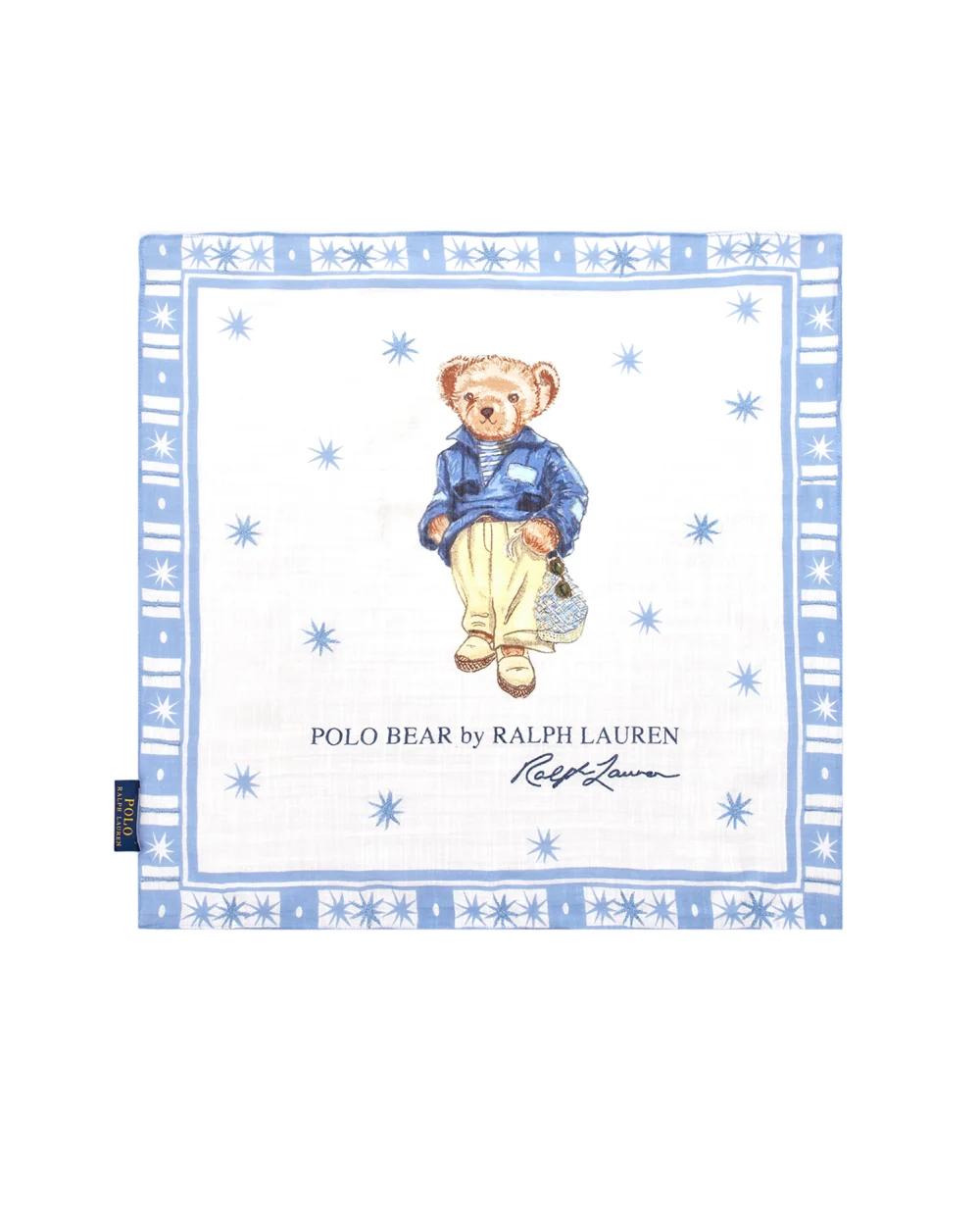 Платок Polo Ralph Lauren 455909255001, бежевый цвет • Купить в интернет-магазине Kameron