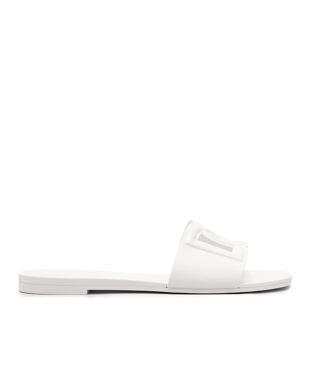 Шльопанці Dolce&Gabbana CW2215-AN994, білий колір • Купити в інтернет-магазині Kameron