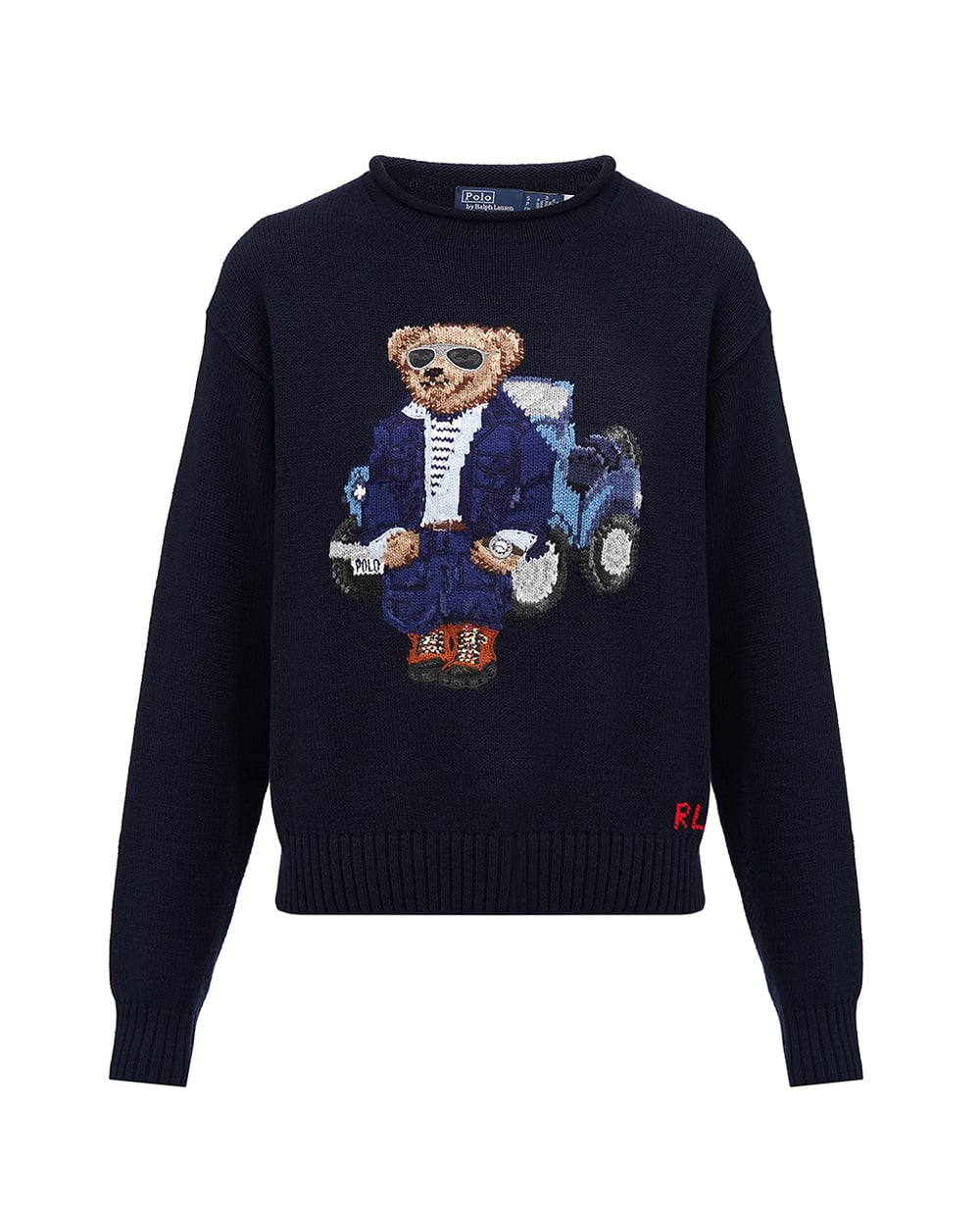 Свитер Polo Bear Polo Ralph Lauren 211932526001, темно-синий цвет • Купить в интернет-магазине Kameron