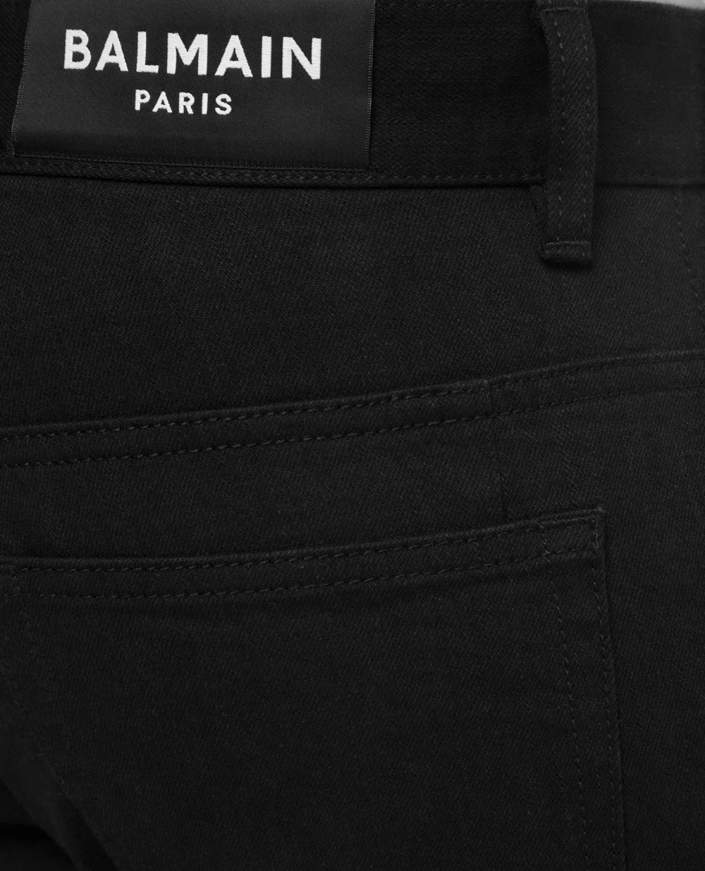 Джинсы Balmain TH15230Z237, черный цвет • Купить в интернет-магазине Kameron