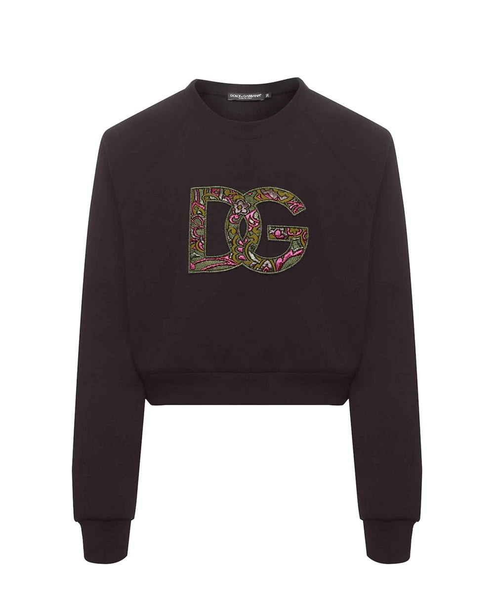 Свитшот Dolce&Gabbana F9M55Z-G7B7S, черный цвет • Купить в интернет-магазине Kameron