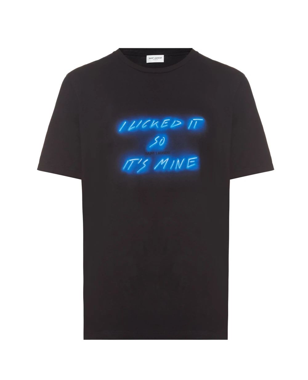 Футболка Saint Laurent 670106-Y36JW, черный цвет • Купить в интернет-магазине Kameron