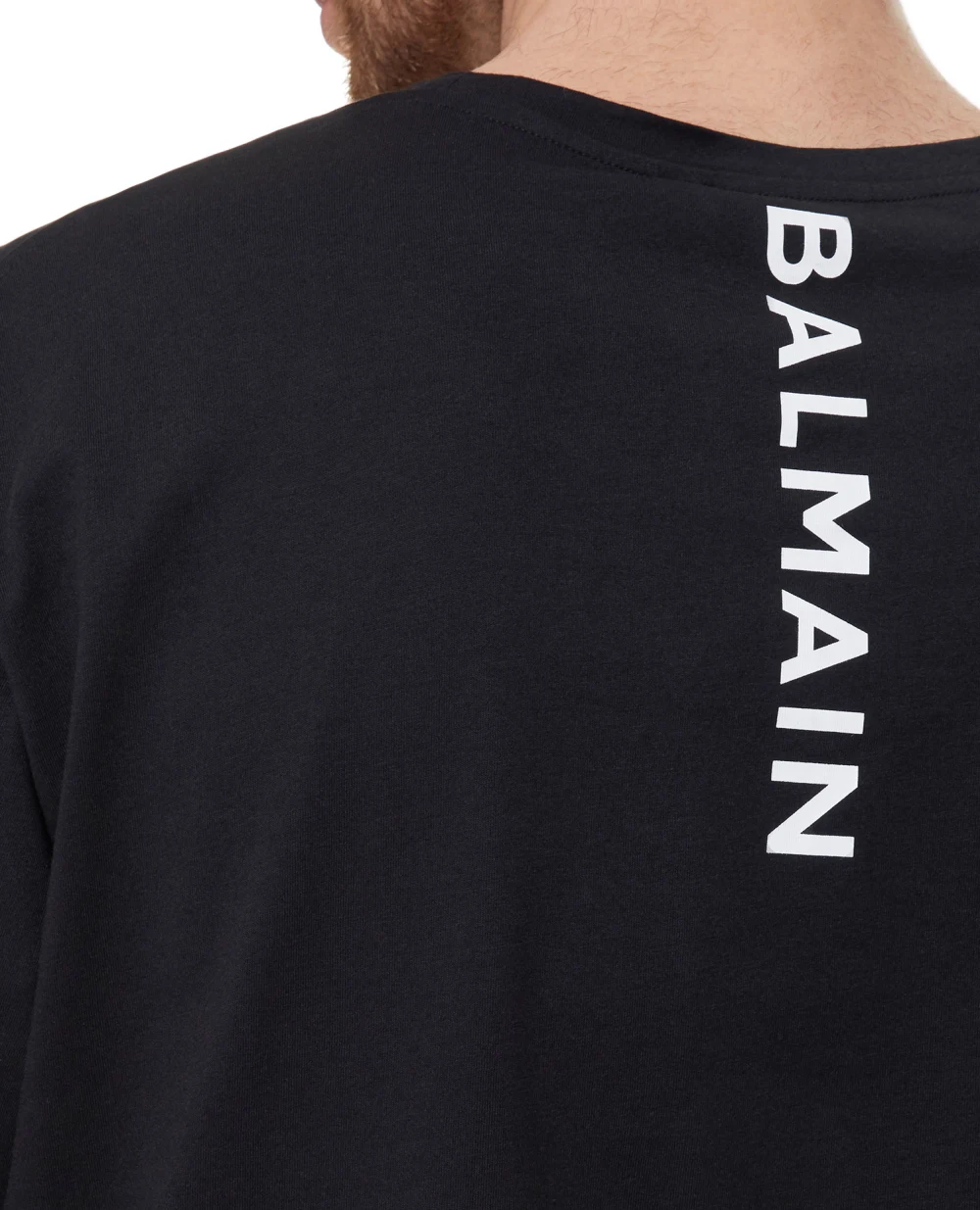 Футболка Balmain XH1EG010BB16, черный цвет • Купить в интернет-магазине Kameron