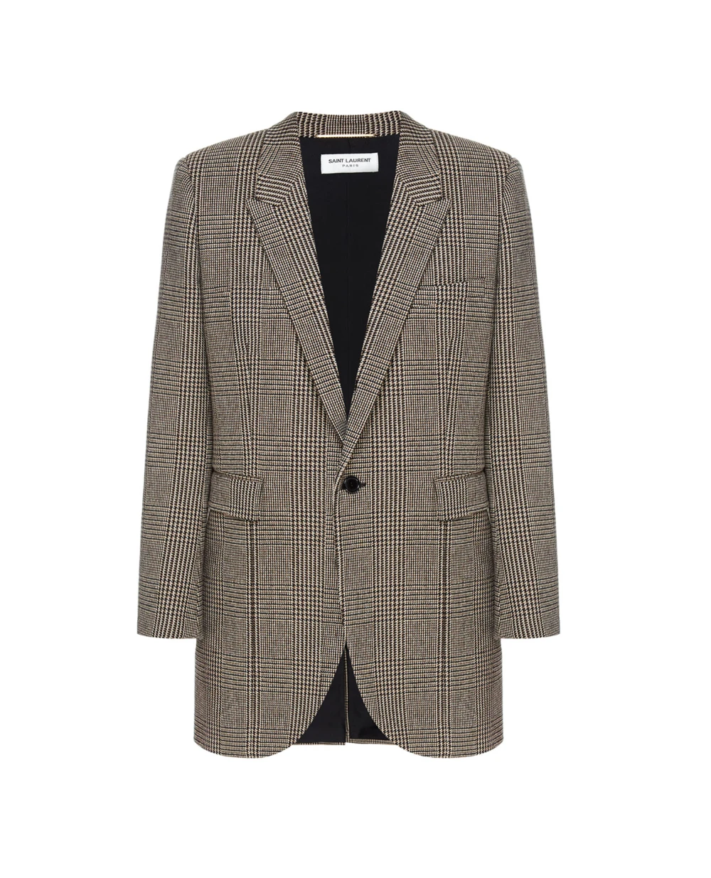 Шерстяной жакет Saint Laurent 634301-Y5B64, бежевый цвет • Купить в интернет-магазине Kameron