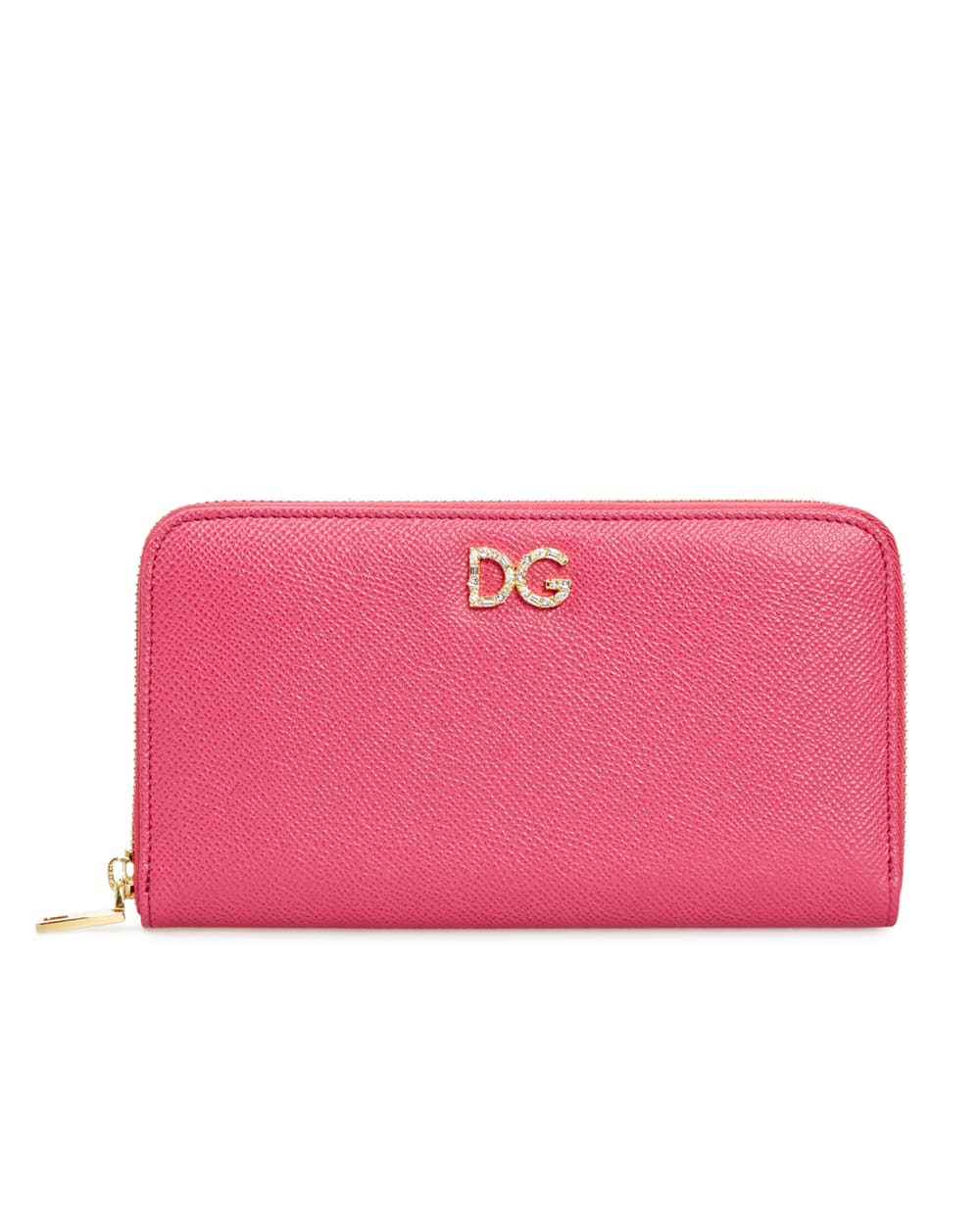 Кожаный кошелек Dolce&Gabbana BI0473-AZ503, розовый цвет • Купить в интернет-магазине Kameron