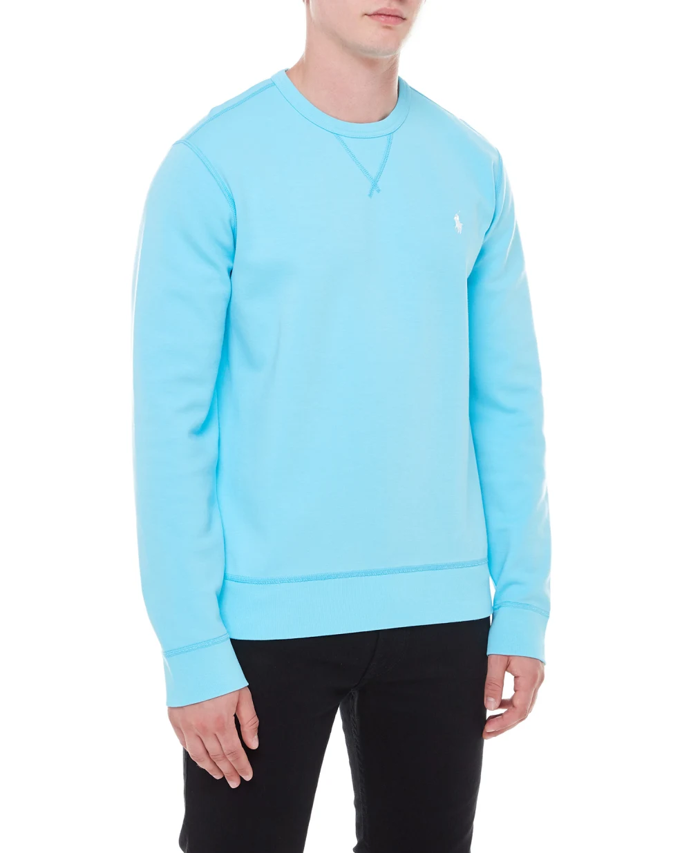 Свитшот Polo Ralph Lauren 710881519009, голубой цвет • Купить в интернет-магазине Kameron
