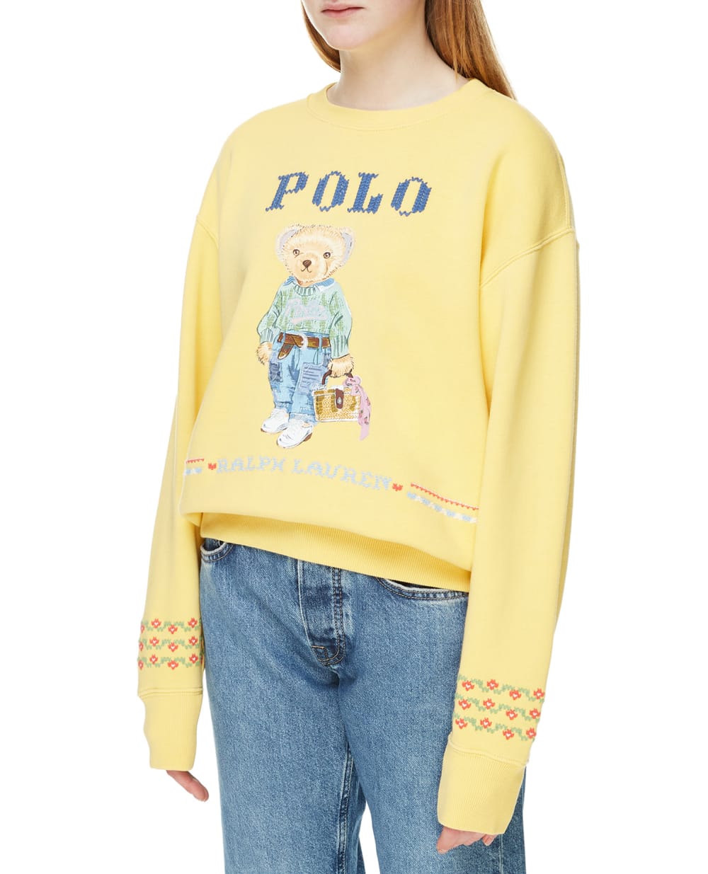 Свитшот Polo Ralph Lauren 211872981001, желтый цвет • Купить в интернет-магазине Kameron