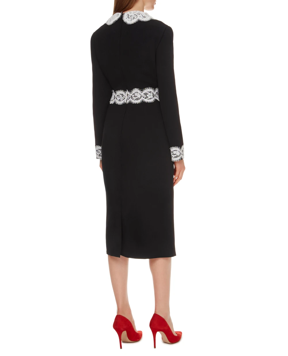Платье Dolce&Gabbana F6J7KT-FURDV, черный цвет • Купить в интернет-магазине Kameron