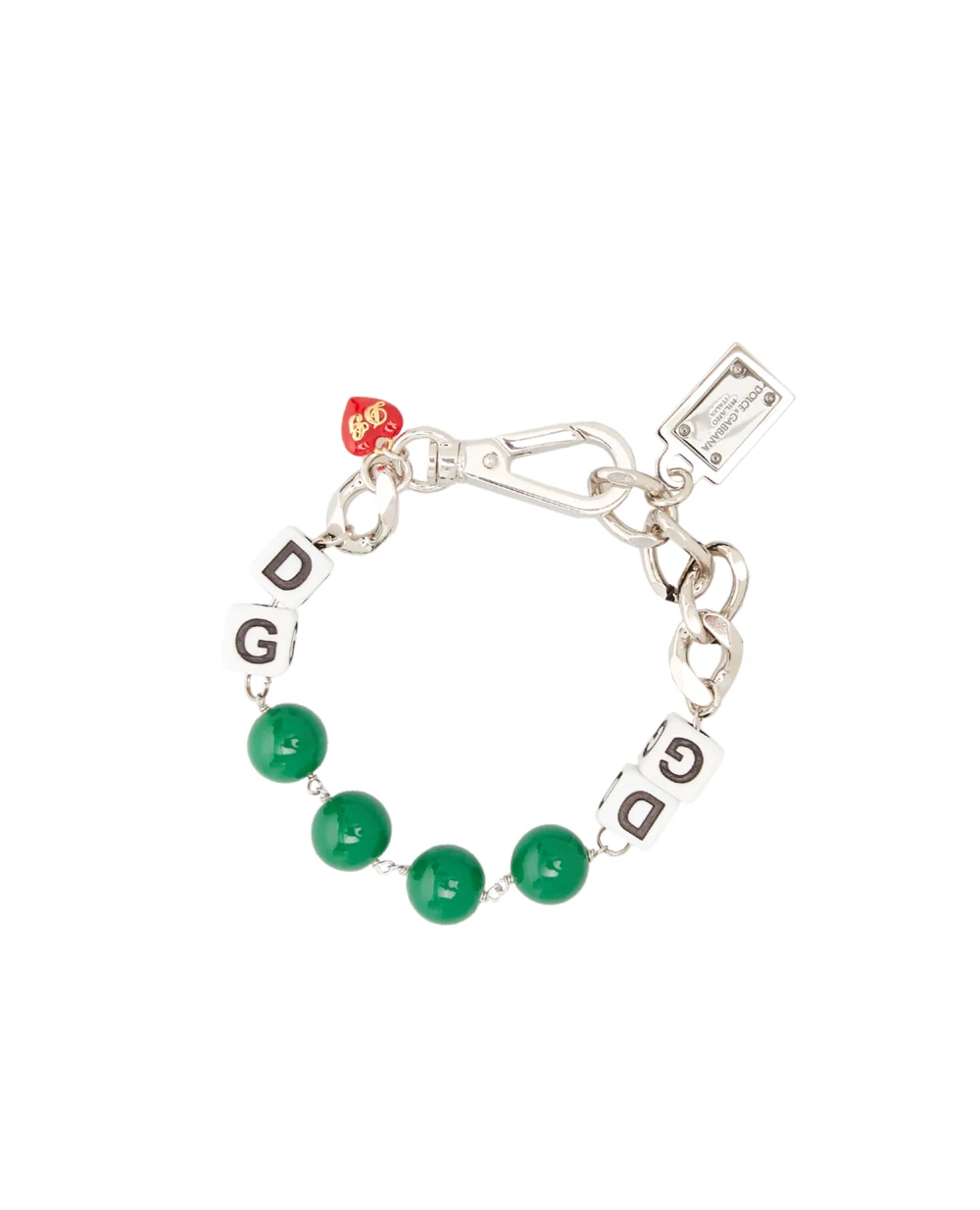 Браслет Dolce&Gabbana WBO1A9-W1111, серебряный цвет • Купить в интернет-магазине Kameron