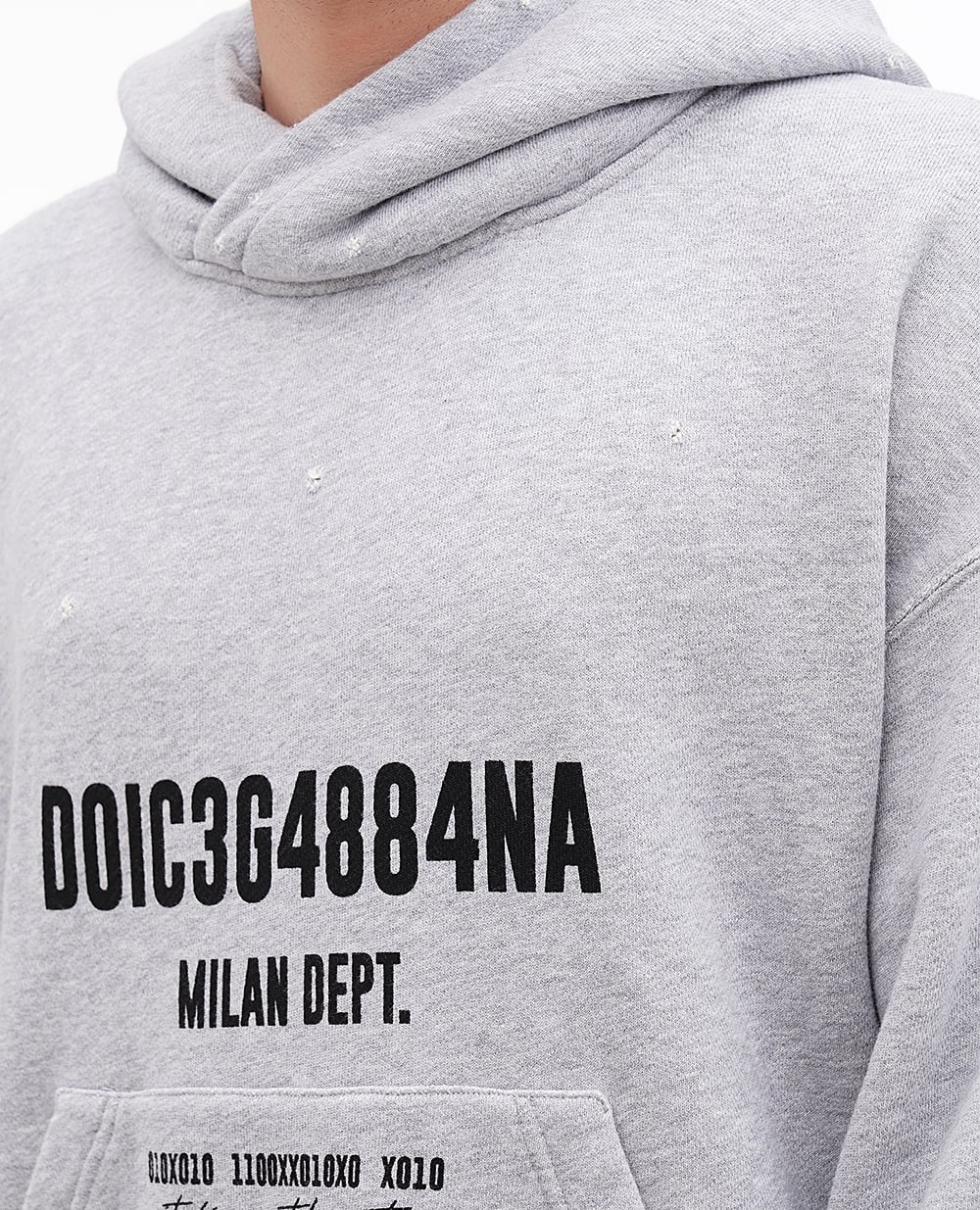Худи DGVIB3 (костюм) Dolce&Gabbana G9AKPT-G7KX8, серый цвет • Купить в интернет-магазине Kameron