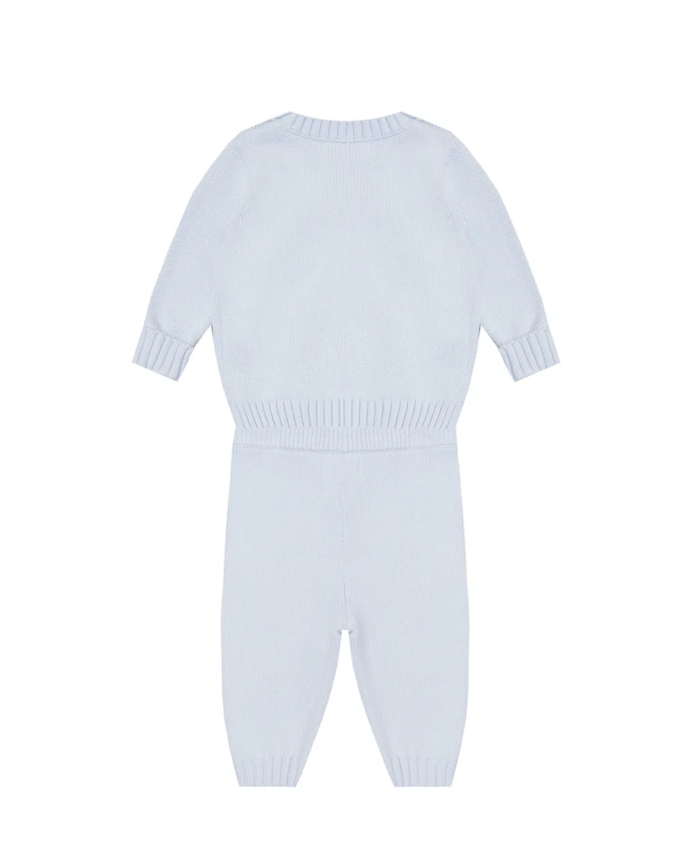 Костюм (свитер, брюки) Polo Ralph Lauren Kids 320835124001, голубой цвет • Купить в интернет-магазине Kameron
