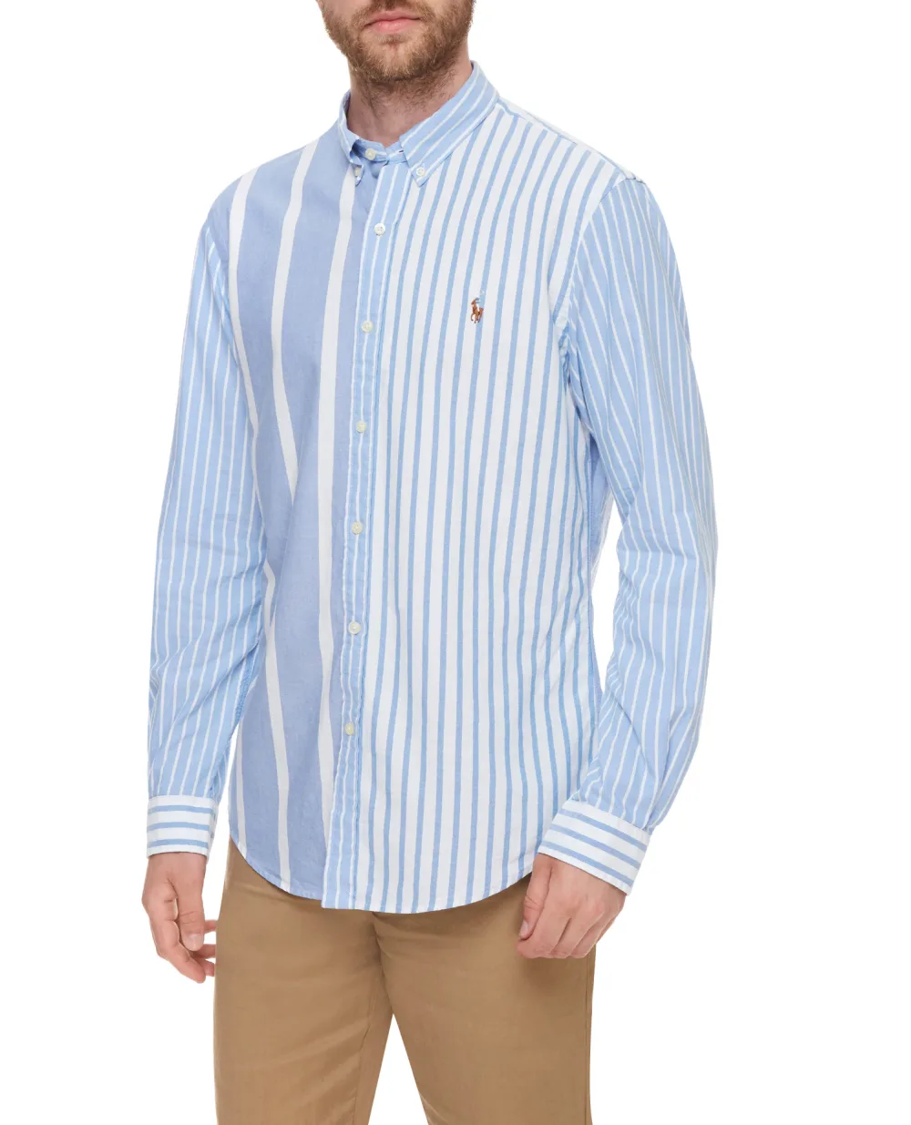 Рубашка Polo Ralph Lauren 710837285001, разноцветный цвет • Купить в интернет-магазине Kameron