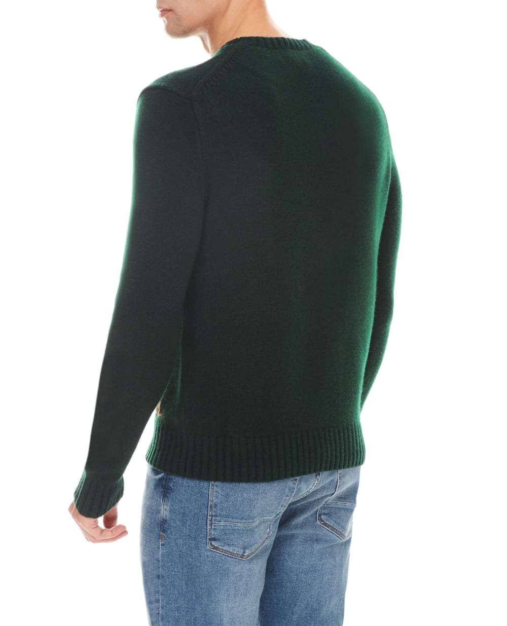 Шерстяной свитер Polo Ralph Lauren 710850568001, зеленый цвет • Купить в интернет-магазине Kameron