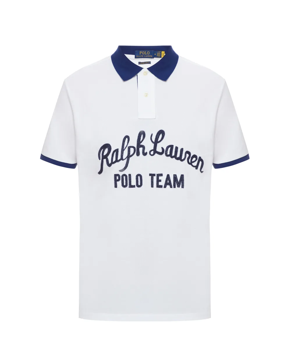 Поло Polo Ralph Lauren 710835794001, белый цвет • Купить в интернет-магазине Kameron