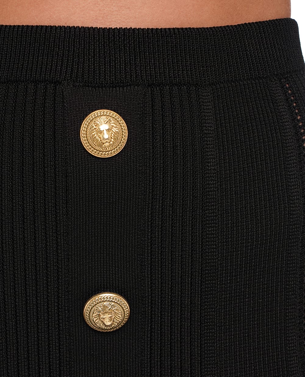 Юбка Balmain CF1LD043KF24, черный цвет • Купить в интернет-магазине Kameron
