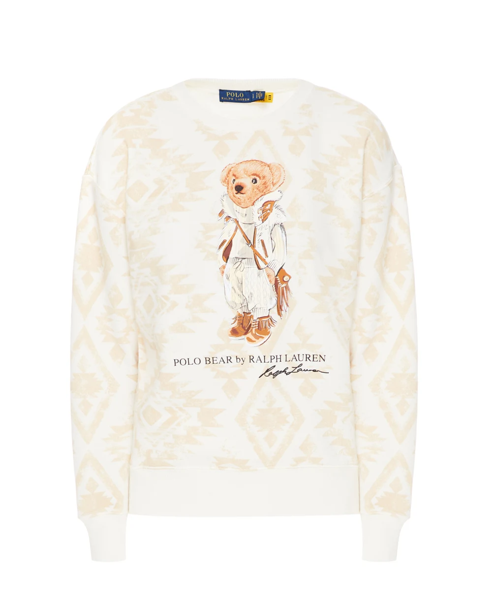 Свитшот Polo Ralph Lauren 211846895001, белый цвет • Купить в интернет-магазине Kameron