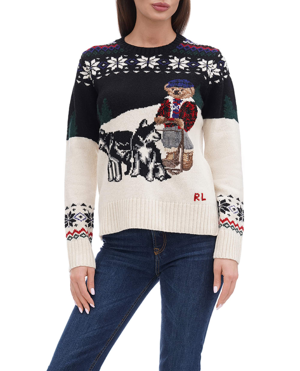Джемпер Polo Ralph Lauren 211916175001, разноцветный цвет • Купить в интернет-магазине Kameron
