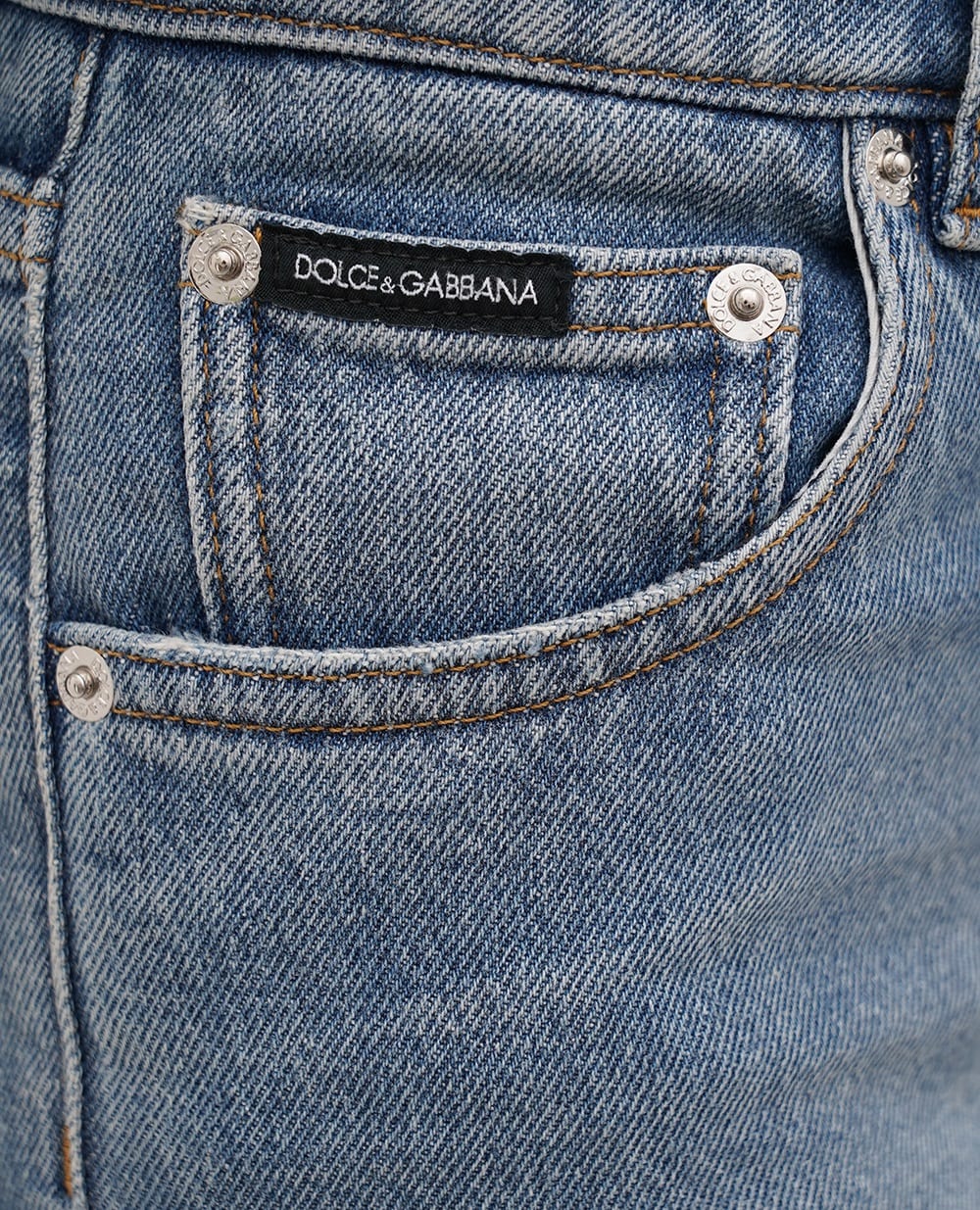 Джинсы Dolce&Gabbana FTC7BD-G8LW2, синий цвет • Купить в интернет-магазине Kameron