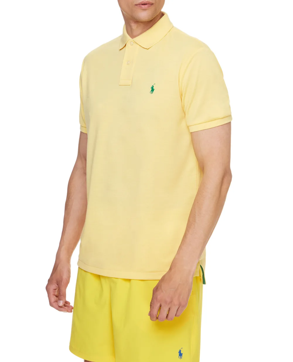 Поло Polo Ralph Lauren 710804077028, желтый цвет • Купить в интернет-магазине Kameron
