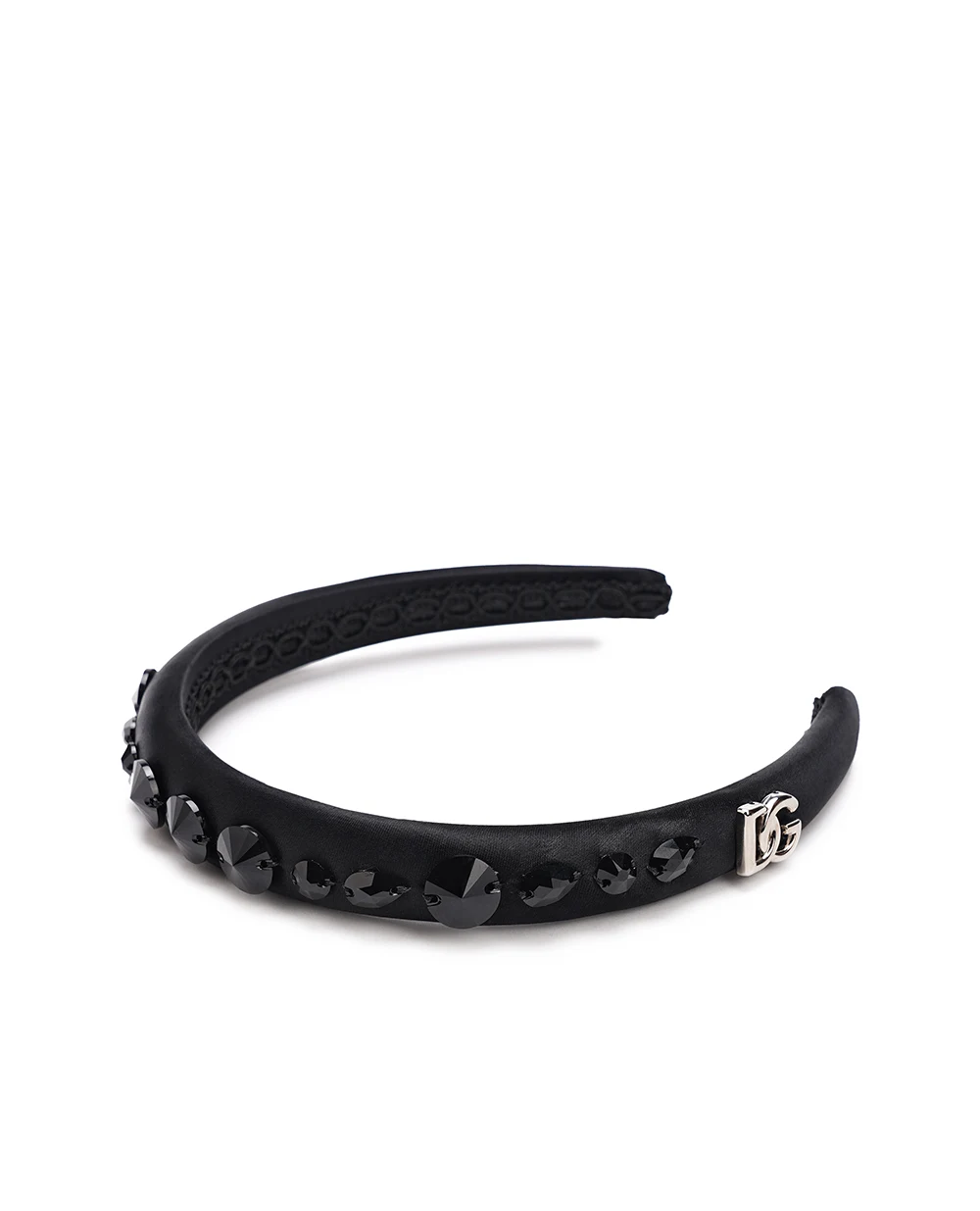 Детский обруч Dolce&Gabbana Kids LB3L59-G7K4C, черный цвет • Купить в интернет-магазине Kameron