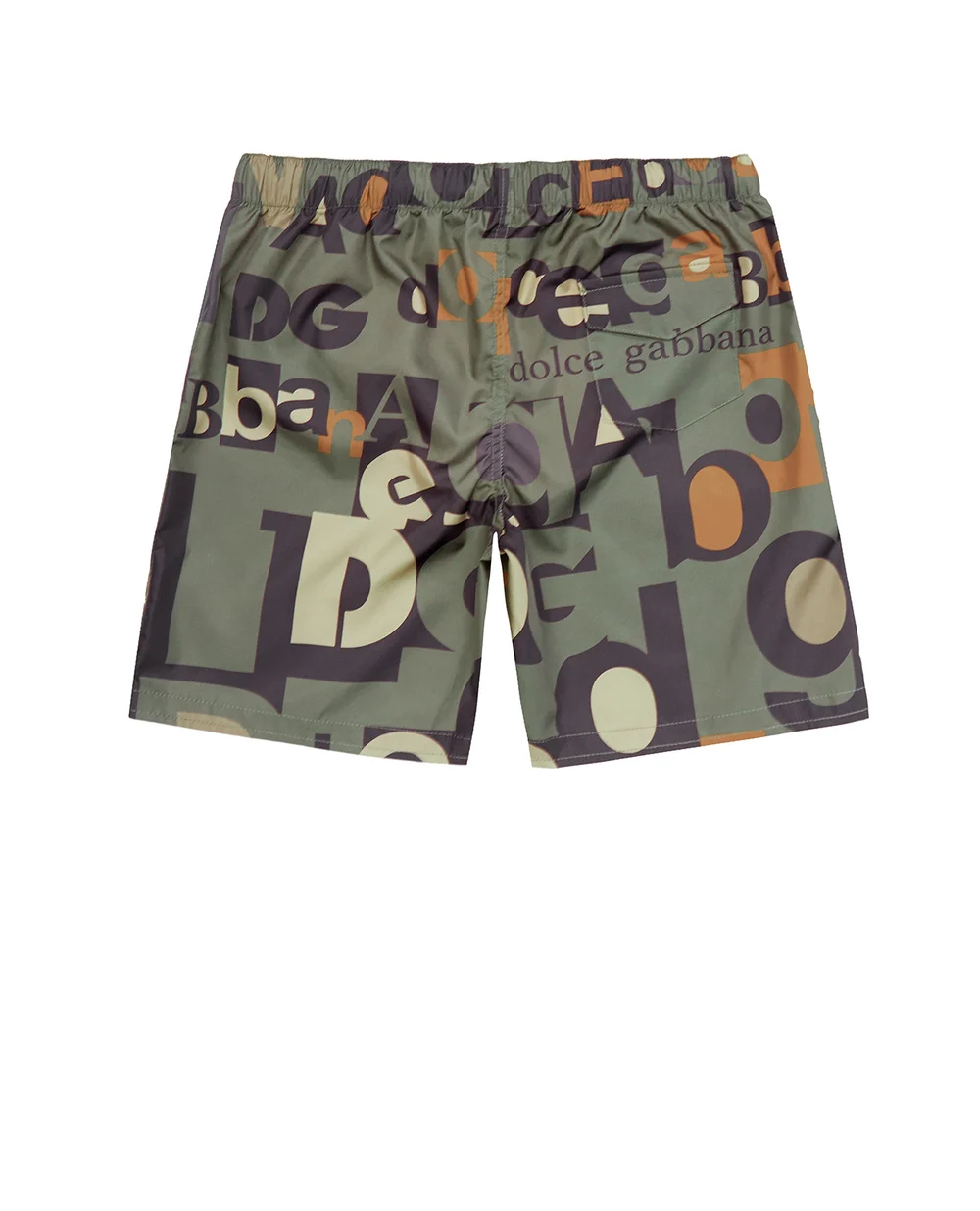 Плавательные шорты Dolce&Gabbana Kids L4J826-HSM73-B, зеленый цвет • Купить в интернет-магазине Kameron