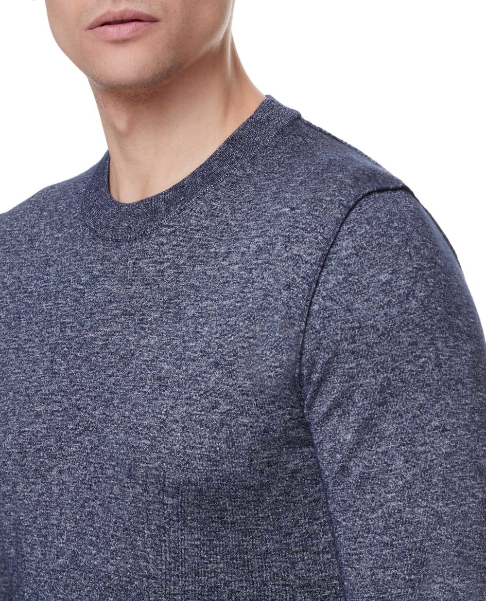 Кашемировый джемпер Dolce&Gabbana GXH91T-JCMT3, синий цвет • Купить в интернет-магазине Kameron