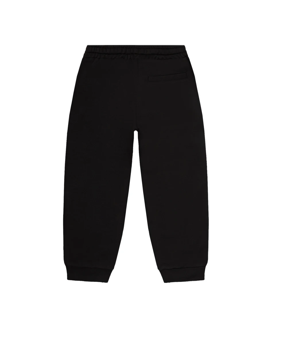 Детские спортивные брюки Dolce&Gabbana Kids L4JPDY-G7BMB-S, черный цвет • Купить в интернет-магазине Kameron