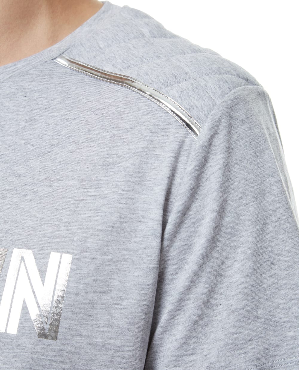 Футболка Balmain WH0EF045B153, серый цвет • Купить в интернет-магазине Kameron