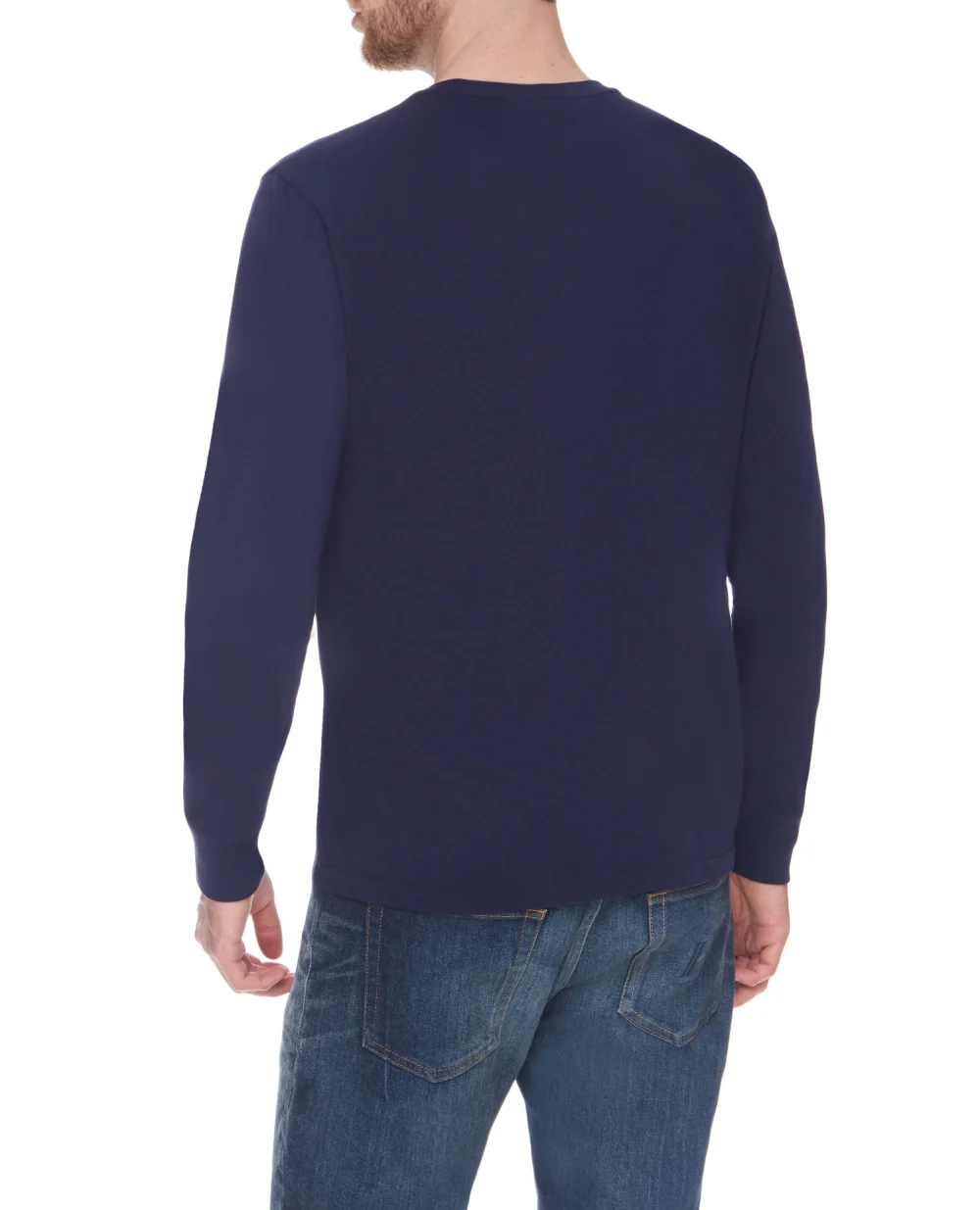 Лонгслив Polo Ralph Lauren 710828276001, синий цвет • Купить в интернет-магазине Kameron