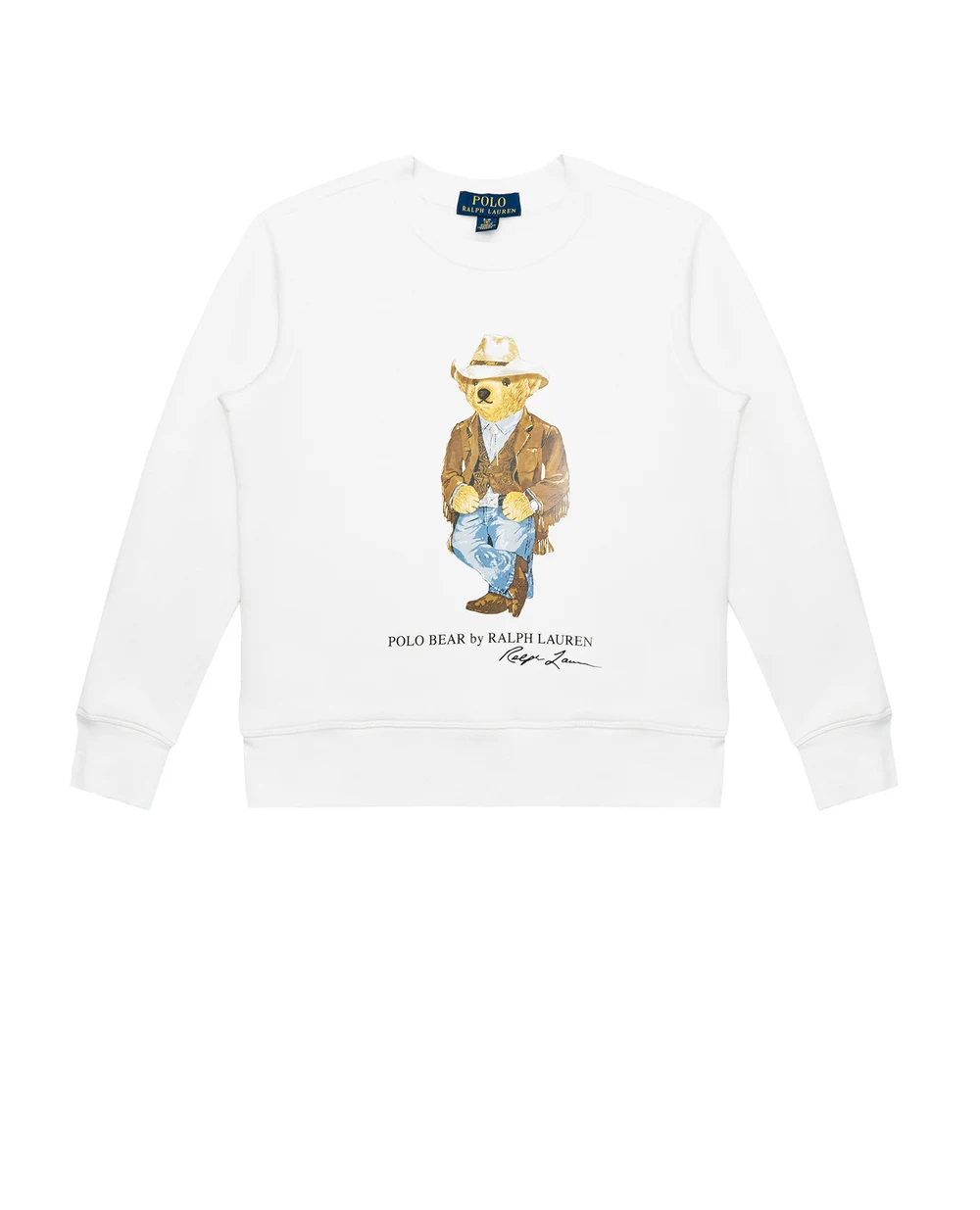 Детский свитшот Polo Ralph Lauren Kids 322858882001, белый цвет • Купить в интернет-магазине Kameron