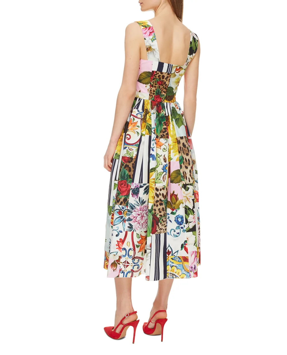 Платье Dolce&Gabbana F6N0CT-GDY03, разноцветный цвет • Купить в интернет-магазине Kameron