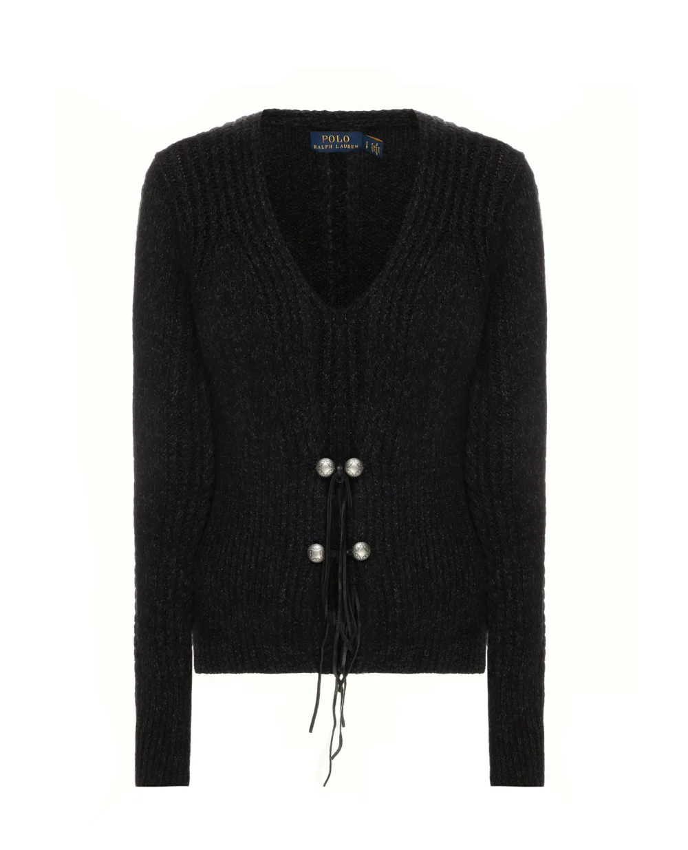 Кардиган Polo Ralph Lauren 211801502001, чорний колір • Купити в інтернет-магазині Kameron