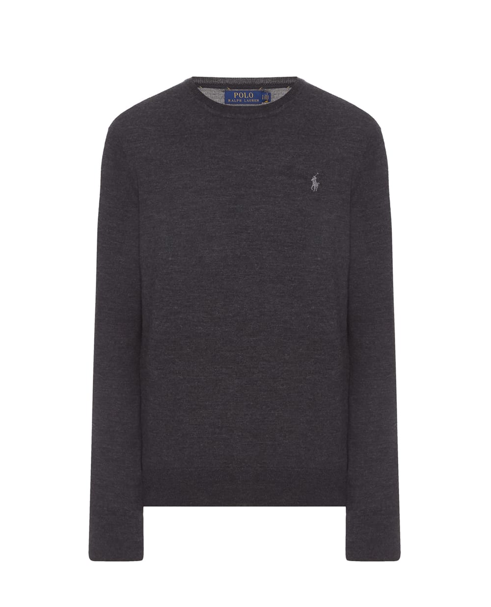 Шерстяной джемпер Polo Ralph Lauren 710714346008, темно-серый цвет • Купить в интернет-магазине Kameron