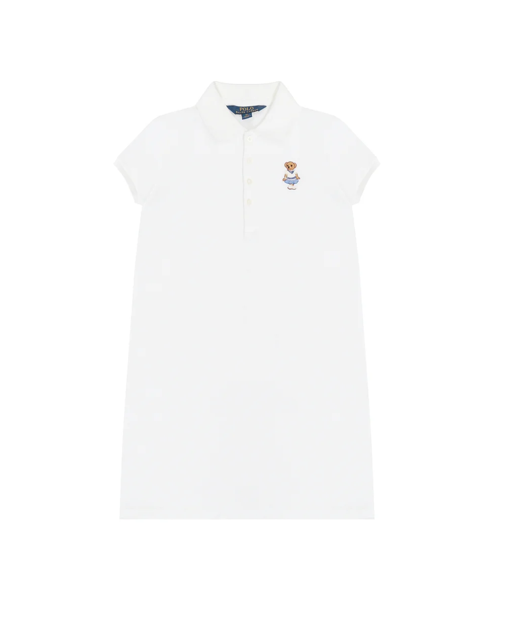 Платье Polo Ralph Lauren Kids 313743490001, белый цвет • Купить в интернет-магазине Kameron