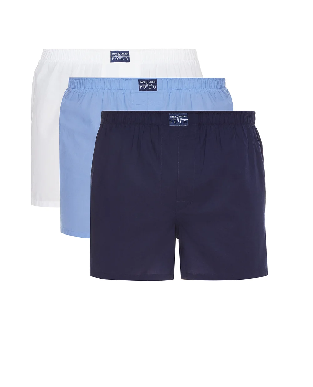 Боксеры (3 шт) Polo Ralph Lauren 714610864001, разноцветный цвет • Купить в интернет-магазине Kameron