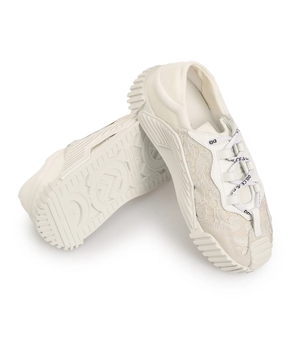 Кроссовки Dolce&Gabbana Kids D11008-AO237-M, белый цвет • Купить в интернет-магазине Kameron
