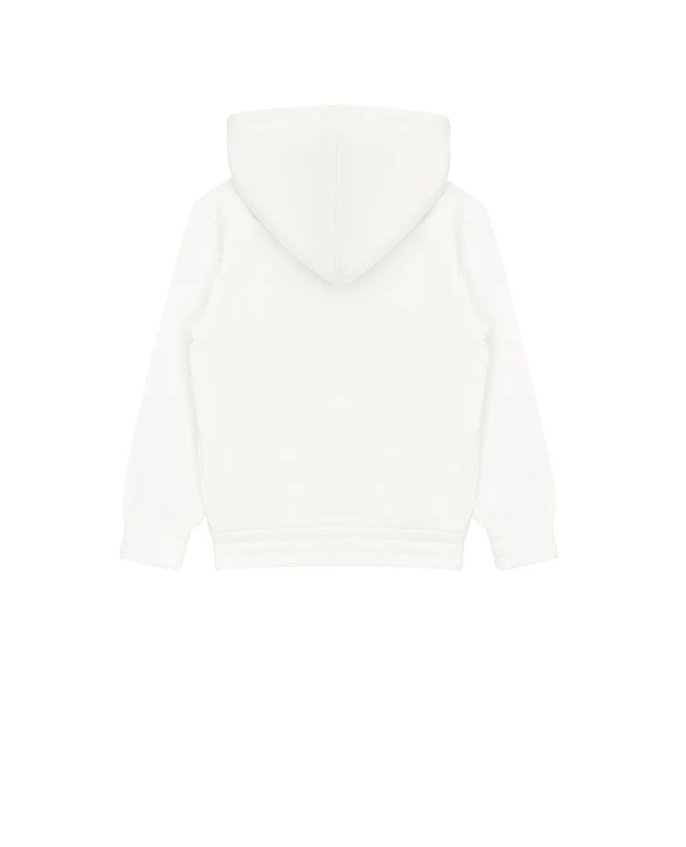 Худи Dolce&Gabbana Kids L4JWAR-G7A3Q-B, белый цвет • Купить в интернет-магазине Kameron