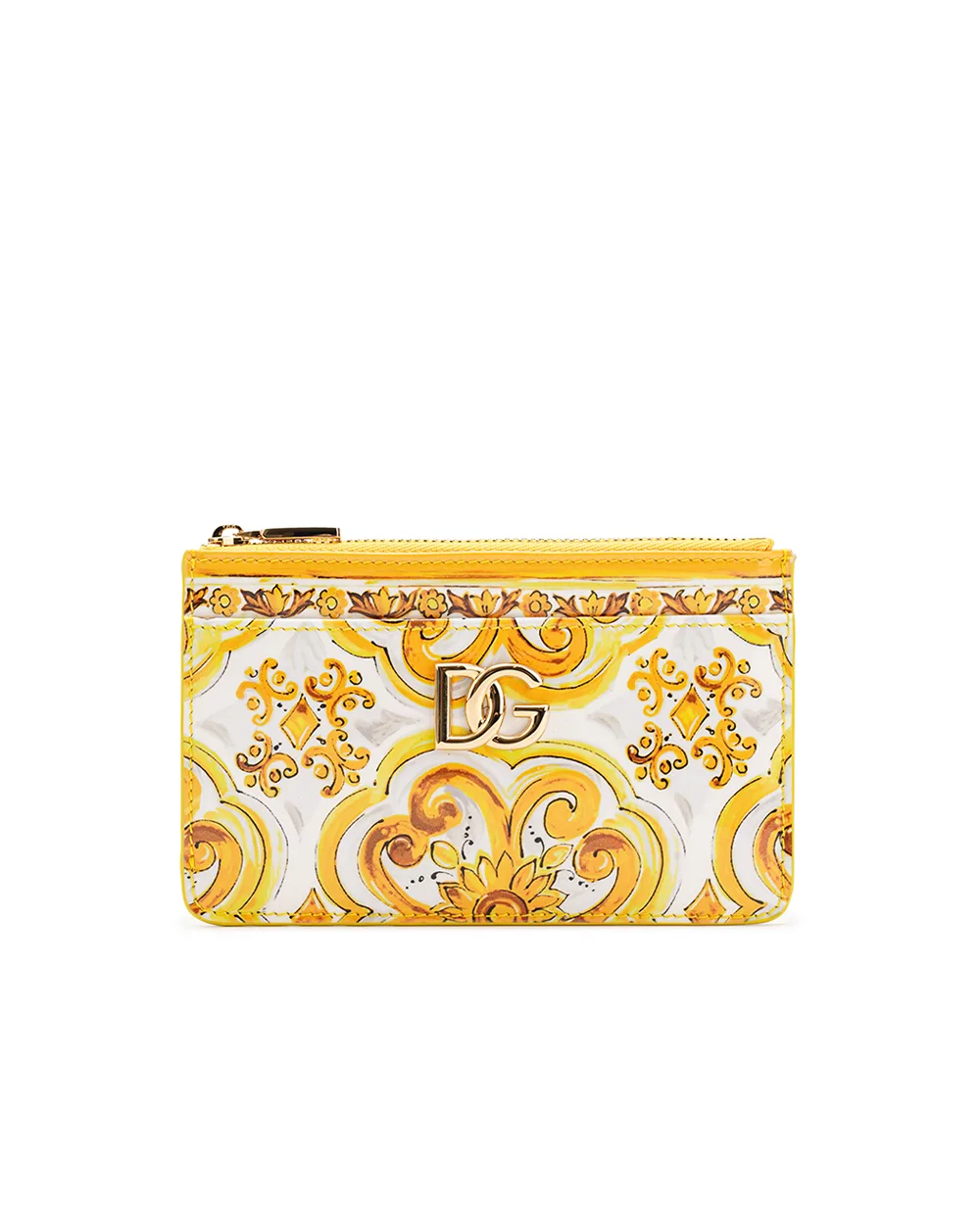 Визитница Dolce&Gabbana BI1261-AQ240, желтый цвет • Купить в интернет-магазине Kameron