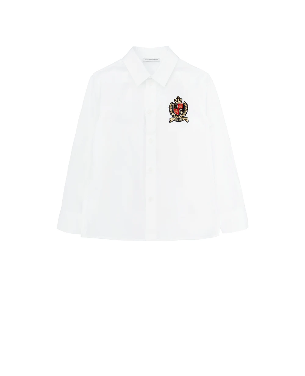 Рубашка Dolce&Gabbana Kids L42S70-G7A8C-B, белый цвет • Купить в интернет-магазине Kameron