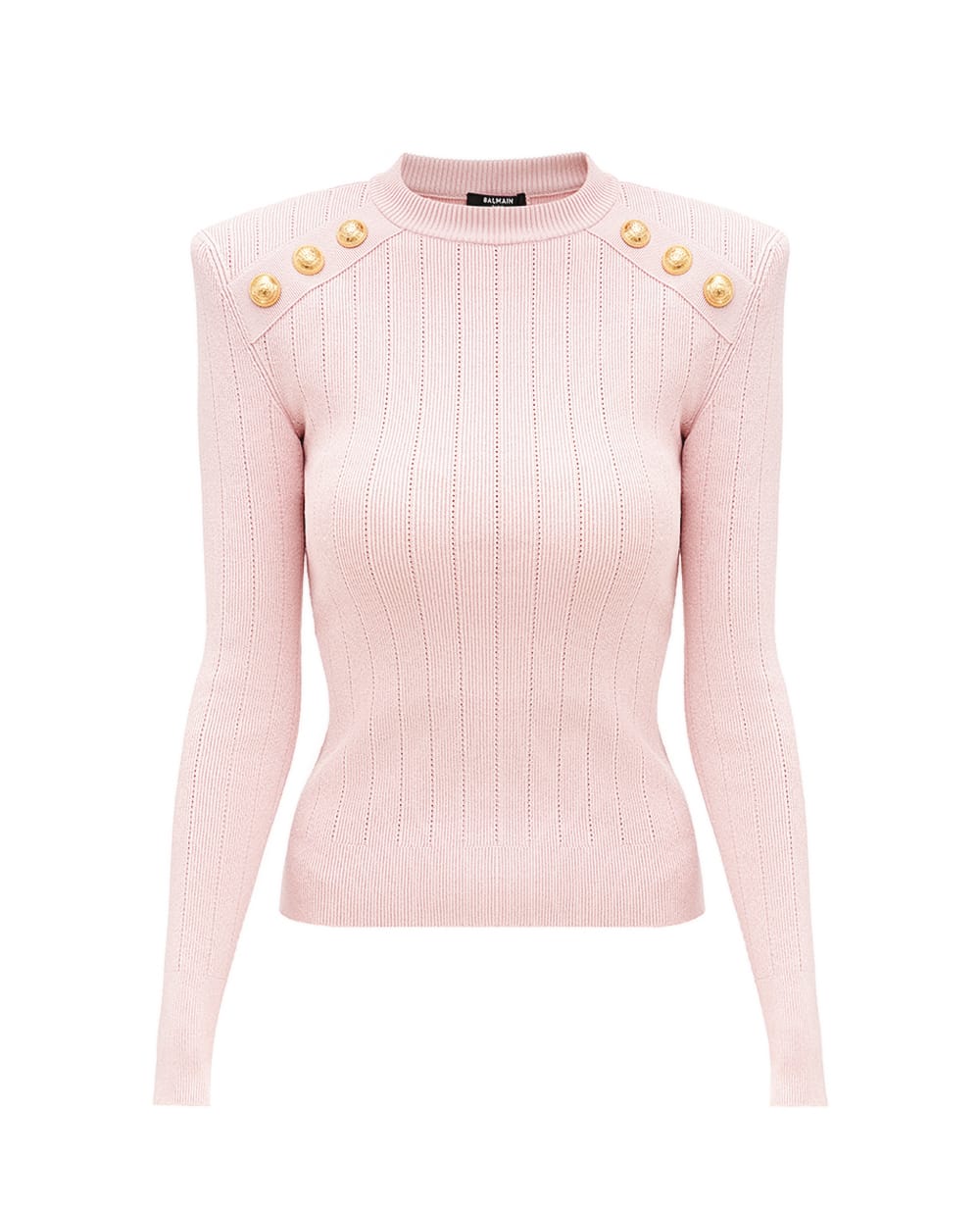 Джемпер Balmain DF1KD001KB07, розовый цвет • Купить в интернет-магазине Kameron