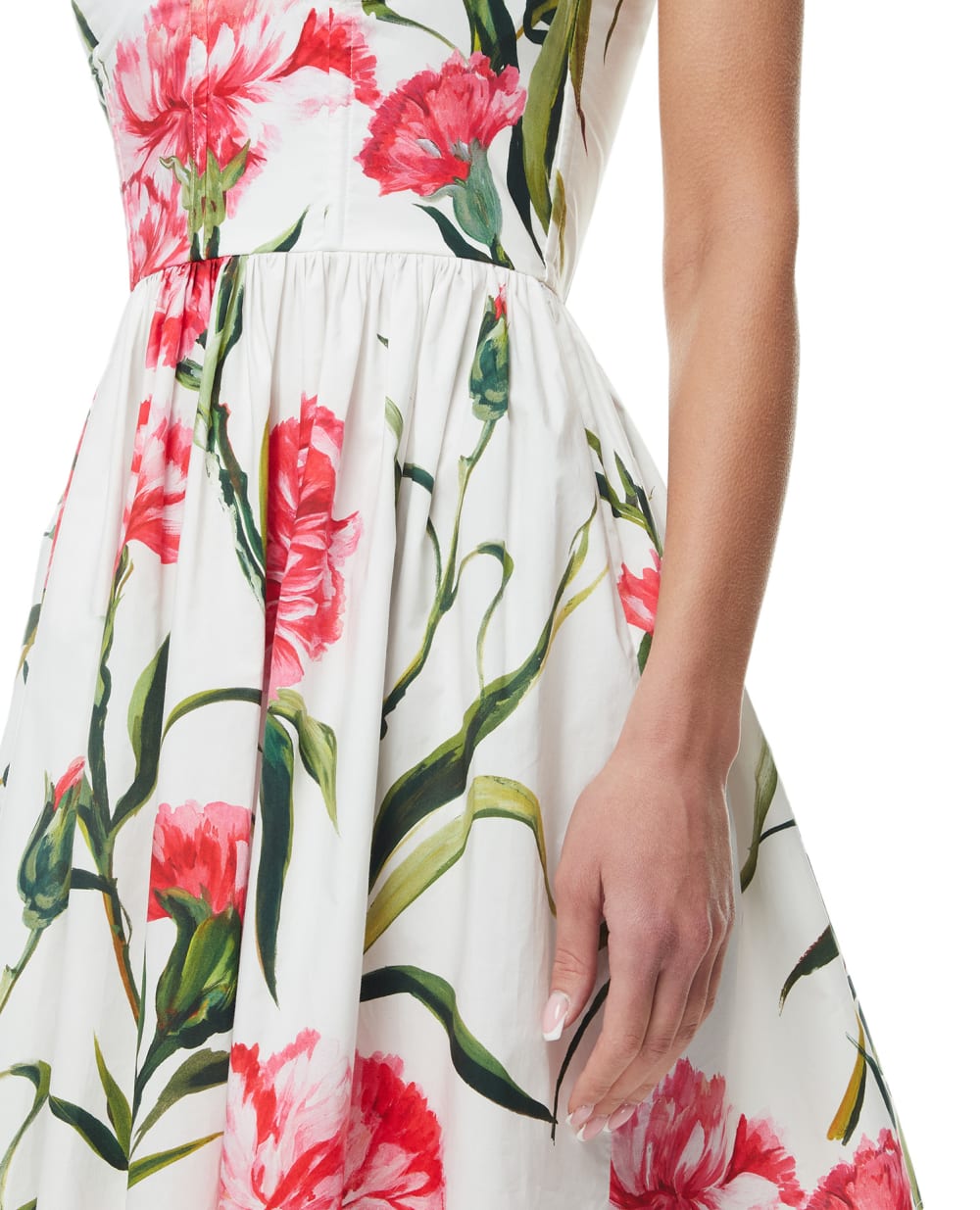 Платье Dolce&Gabbana F6ZO6T-HS5NH, белый цвет • Купить в интернет-магазине Kameron