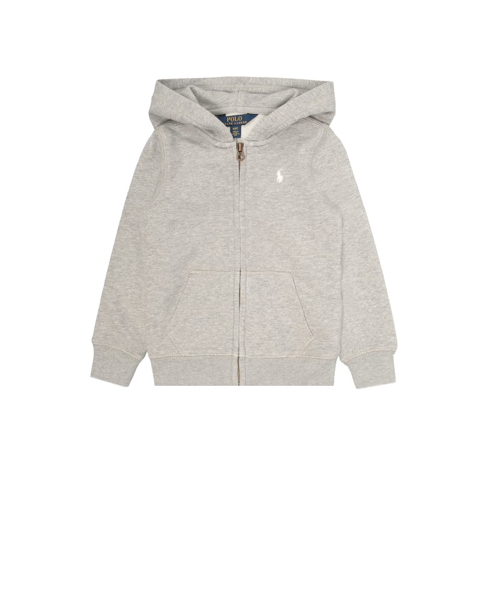 Детское худи Polo Ralph Lauren Kids 313698766004, серый цвет • Купить в интернет-магазине Kameron
