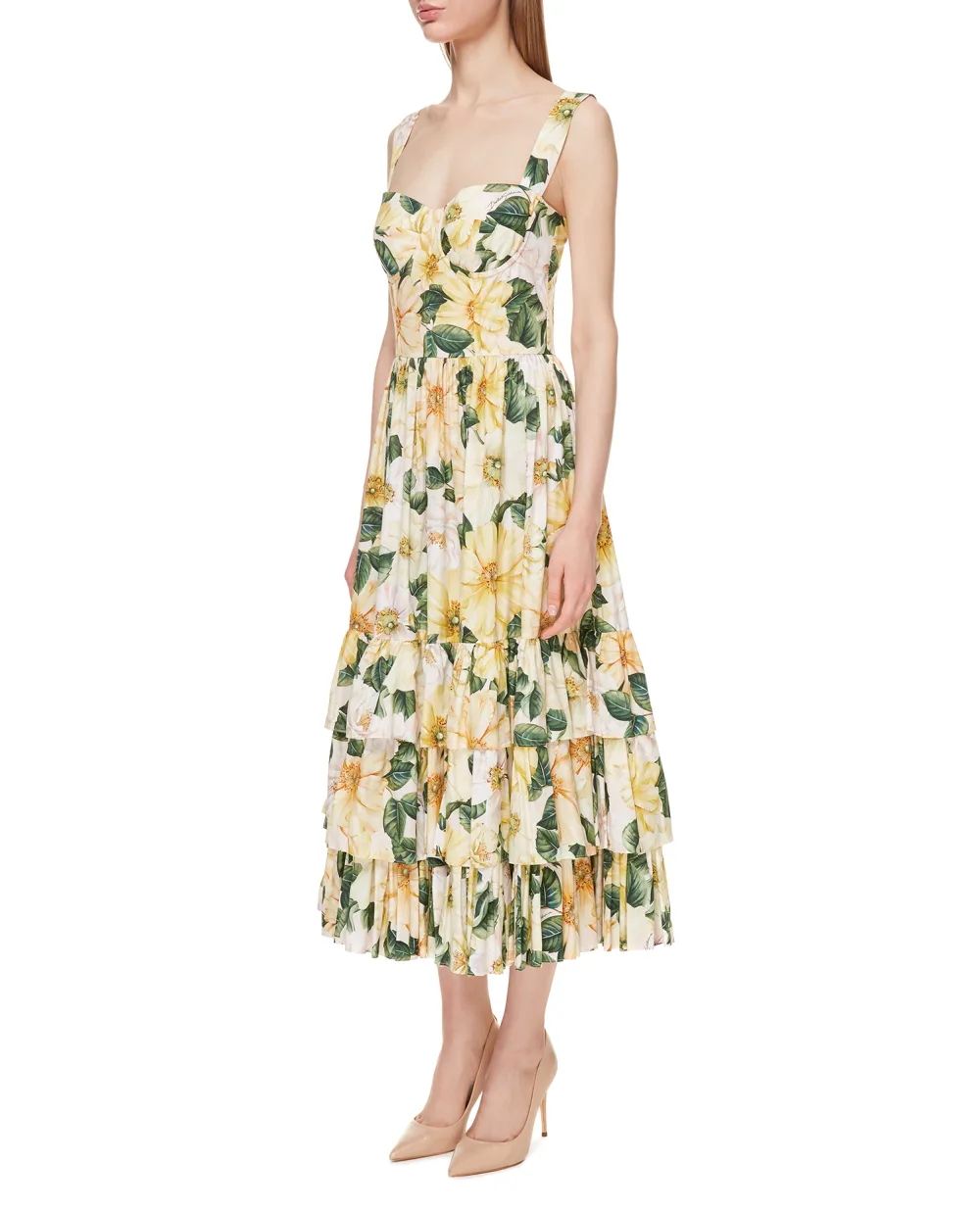 Сарафан Dolce&Gabbana F64V7T-HS5IA, разноцветный цвет • Купить в интернет-магазине Kameron