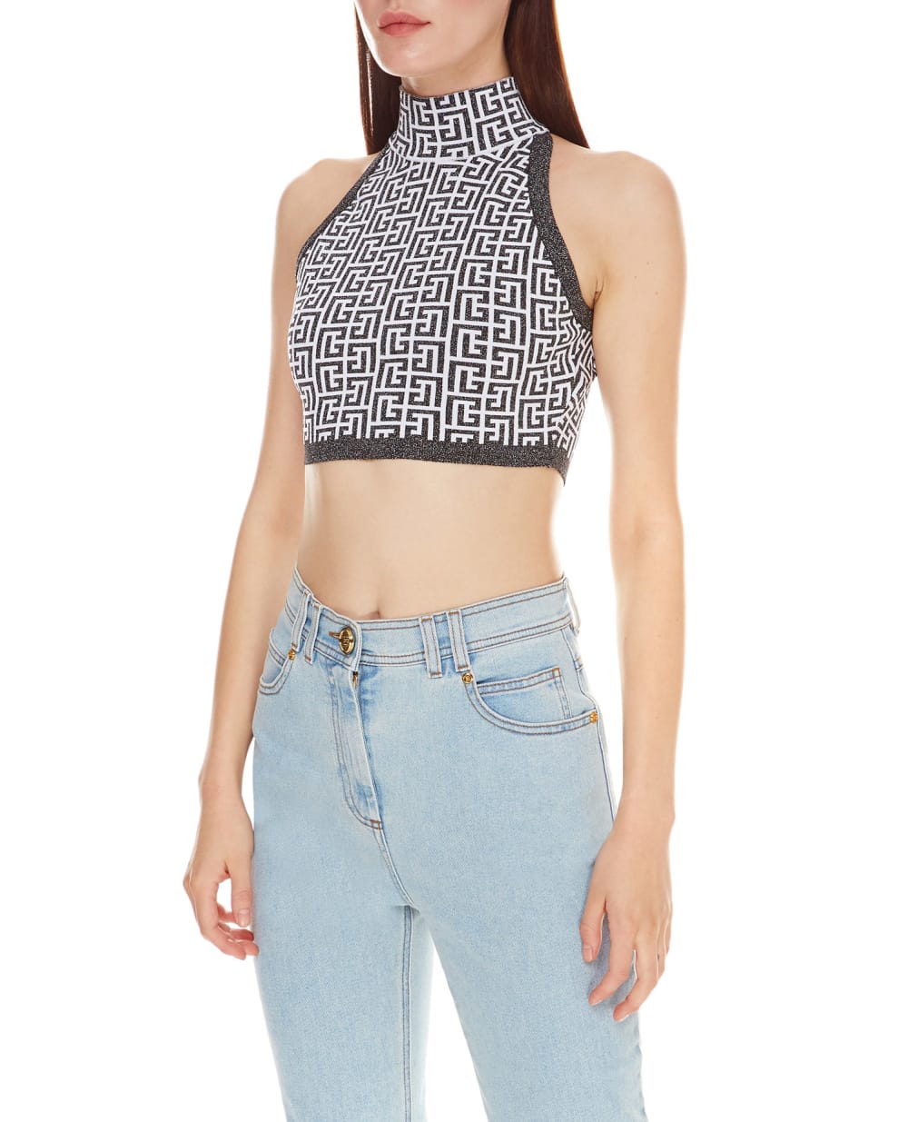 Топ Balmain WF1AB021K272, разноцветный цвет • Купить в интернет-магазине Kameron