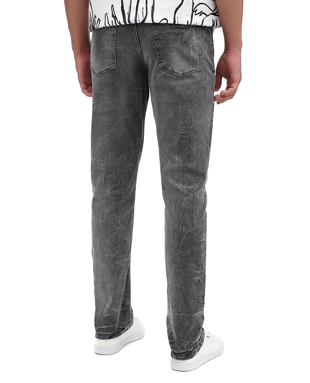 Джинси Balmain DH1MI043DE73, сірий колір • Купити в інтернет-магазині Kameron